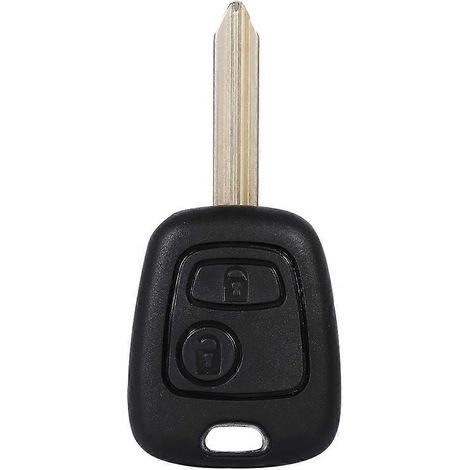 Coque de clé télécommande vierge à 2 boutons pour Citroën Saxo, Xsara, Picasso et Berlingo (1/4)