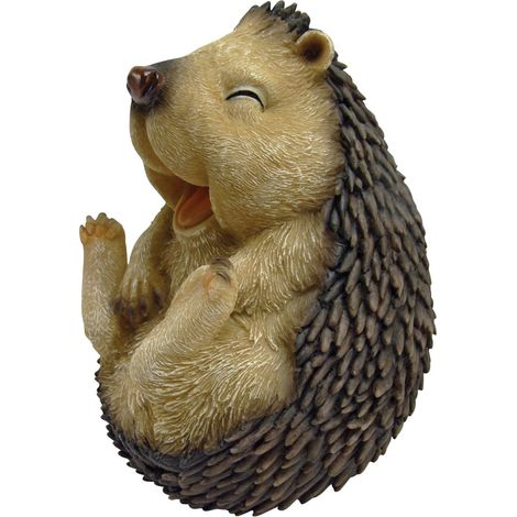 Design Toscano QM22559 Statua Roly-Poly, Il Riccio Che Ride, Piccola, Multicolore (1/4)