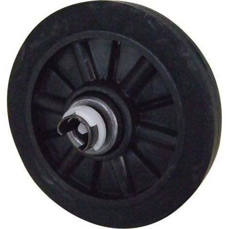 Axe long avant et galet de tambour pour Sèche-Linge WHIRLPOOL 481252898003