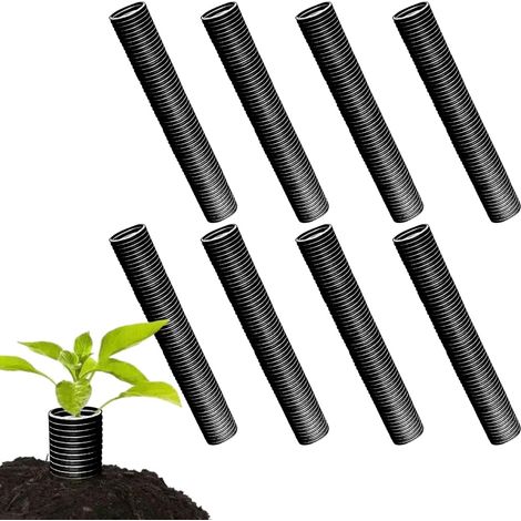 Protection pour arbres Lot de 8 housses de protection, protection pour troncs d'arbres - pour protéger la pelouse et les plantes de jardin contre les animaux tels que les chats, les lapins et les ton (1/5)