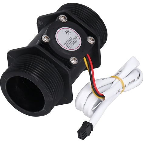 Wasserdurchflusssensor für Schwimmbadhallen, Turbinen-Durchflussmesser 47 mm YF‑DN40, DC 3,5‑24 V (1/5)