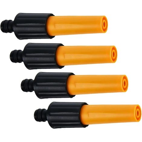Pulvérisateur Pour Tuyau D Arrosage - Buse Réglable En Plastique ABS - Pour Arrosage Jardin Lavage Voiture Douche Animaux - Lot De 4 (1/5)