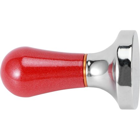 Haushaltskaffeestampfer aus Aluminiumlegierung, Pulverpresshammer, Kaffeemaschinenzubehör, Rot (1/5)