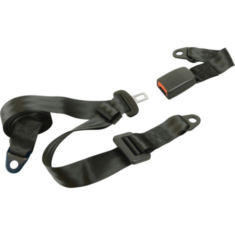 Ceinture de sécurité 3 points statique – Type pièce de rechange pour voiture – 3 points d'attache – Conçue pour sécurité optimale – Carpoint (1/2)