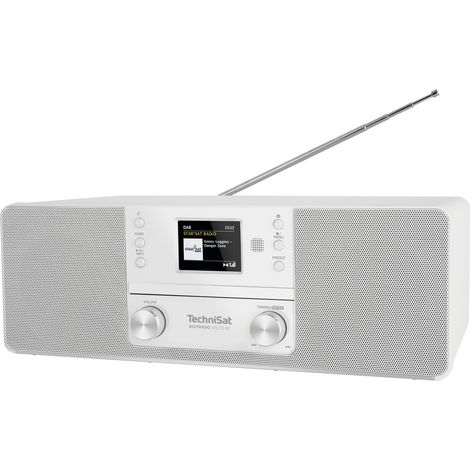 TechniSat DIGITRADIO 370 CD BT CD-Radio DAB+, UKW CD Weiß (1/5)