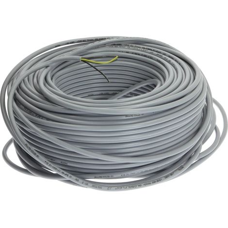 Câble de commande PVC 4 x 1,5 mm² avec conducteur de protection