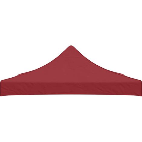 Maison Exclusive - Partyzelt-Dach 3x3 m Burgunderrot 270 g/m² (1/5)