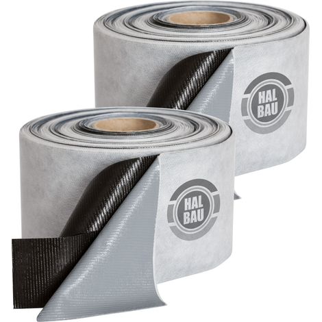 HALBAU Butyldichtband Butylband Abdichten Selbstklebendes HS04 - 40m (1/2)