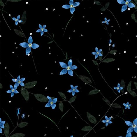 Tissu décoratif d'extérieur Oxford - Motif Fleurs I DX5380 (1/5)