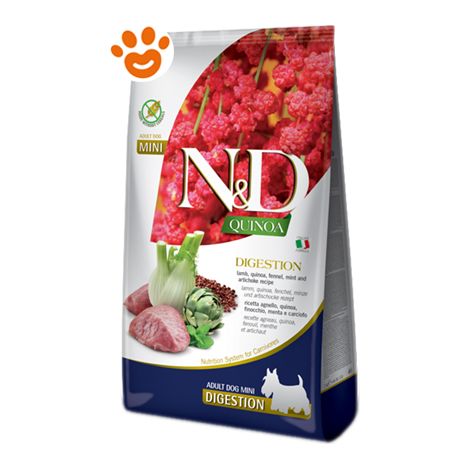 FARMINA ND QUINOA DOG DIGESTION ADULT MINI 25kg