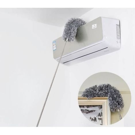 Plumeau télescopique pour Poussiere lavable Manche extensible pour Maison, Voiture, hauts plafonds Outil de Nettoyage (1/4)