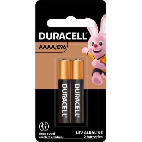 Duracell Pack de 2 Piles Ultra AAAA - 1,5 V - alcaline AAAA