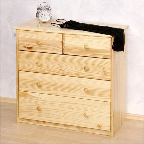 Commode Pin massif York 2 3