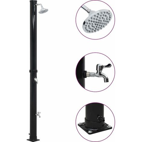 92310 Solar Shower Black 220 cm 20 L vidaXL (1/5)