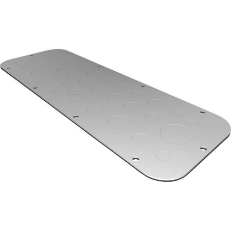Rittal AX 2573.100 2573100 Plaque pour presse-étoupes (L x l) 149 mm x 447 mm Tôle d'acier gris 1 pc (1/2)