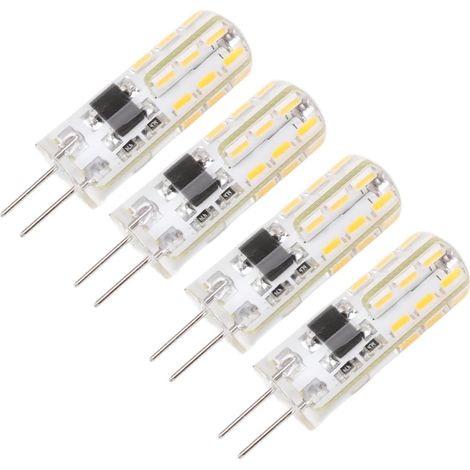 10 Pieces Landscape Material Silicone Pieces 3000K Bulbs White 110V