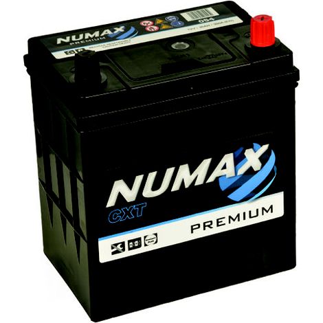 Numax – Batterie de démarrage 12V 35Ah – Intensité de démarrage 300A – Auto plomb sans entretien – Dimensions 187x140x227mm (1/2)