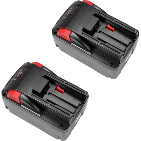 2x TradeShop Trade-Shop Li-Ion Akku 28V 4000mAh für AEG Milwaukee HD28AG HD28AG125 HD28CS HD28H HD28HX HD28IW HD28JSB HD28MS HD28PD HD28SG HD28SX HD28VC0 M28WL (1/3)