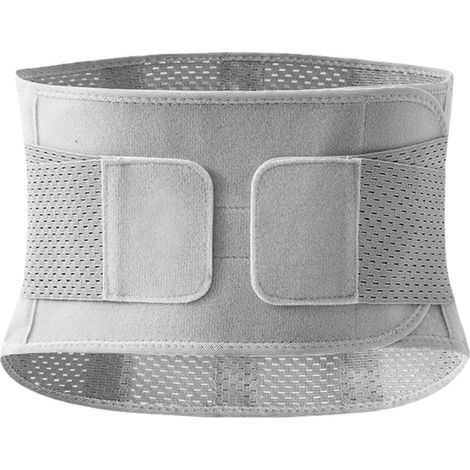 Ceinture de soutien dorsale respirante – Ceinture lombaire pour hommes et femmes, sangles de compression réglables, soutien lombaire, ceinture dorsa (1/5)