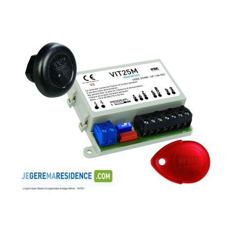 Kit vit25m preprog 2 logementements URMET 16090002 (1/2)