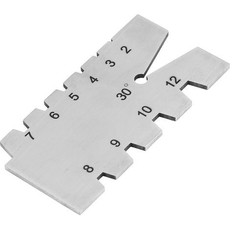 Thread Pitch Gauge, Stainless Steel Screw Thread Gauge, Thread Gauge, Thread Gauges, 30 Degree Grinding Gauge Inspection Tool, Gauge Tool.