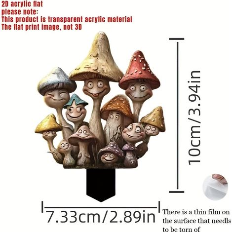 Décoration de jardin - Figurines de jardin pour l'extérieur - Résistantes aux intempéries - Elfes assis - Figurines de jardin en résine 2D - Décoration de jardin - Cadeau - Décoration de jardin (1/5)