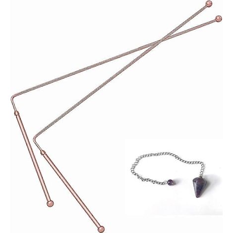 Kupfer-Diffusorglas – 99,9 % reines Kupfer, 2er-Pack, Wahrsageglas zur Erforschung spiritueller Energien, geheimnisvolles und übernatürliches Werkzeug