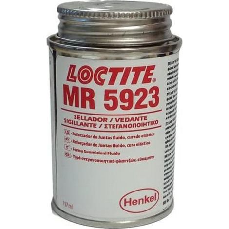 Loctite – Pâte à joint professionnelle faible viscosité 117 ml – Étanchéité jusqu'à 204 °C – Résistance à l'huile et eau – Pot avec pinceau inclus (1/2)