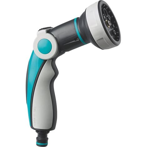 PISTOLA PER IRRIGAZIONE CON CIPOLLA JETEASY PLUS A 8 GETTI - COLORE AZZURRO/NERO