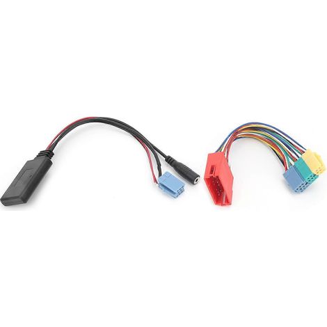 Adaptateur microphone, câble audio AUX, système mains libres stéréo, Bluetooth 5.0, connecteur 8 broches, plug & play (1/5)