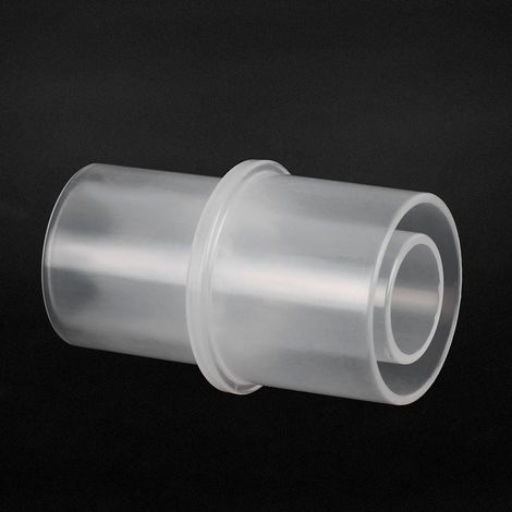 Connecteur de tuyau respiratoire, adaptateur droit pour masque, raccord femelle/mâle, tube d'air, pièce de rechange respirateur (1/5)