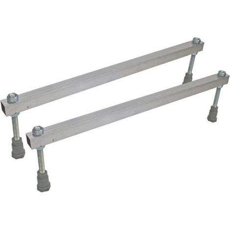 Jika Cubito - Piedi di supporto per vasca da bagno di larghezza 700 mm, metallo H2948320000001