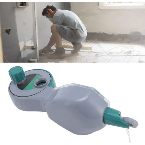 Anreißkelle für Bau- und Zimmererarbeiten, mit Libelle, aus ABS, ergonomischem, rutschfestem Griff, 165 g (1/5)