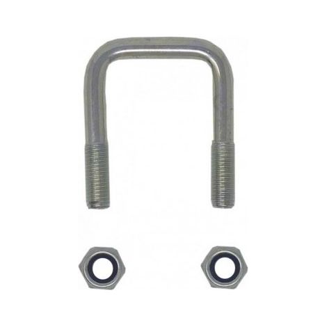 Maxter – Bride tube large 40x40 – Déflecteur pour tube de flamme – Usage professionnel – Pour espaces confinés