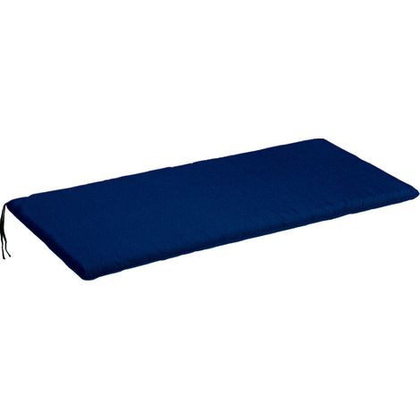 CUSCINO PANCA 2 POSTI 115X47XH4CM BLU