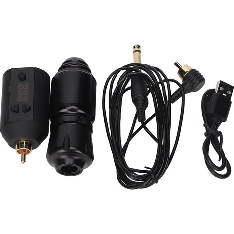 Machine à tatouer rotative professionnelle WR21-1, avec alimentation sans fil 1500mAh pour artistes débutants. (1/5)