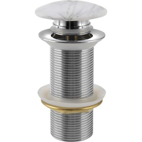 Sapho Blok - Piletta per lavabo, Click-Clack, carrara 2401-941 (1/4)