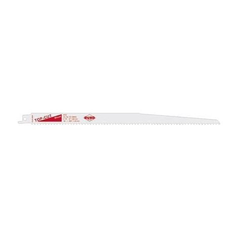 LOT DE 5 LAMES DE SCIE-SABRE LONGUEUR 300 MM RUKO 8904-5 RUKO 33289045 LONGUEUR LAME DE SCIE 300 MM 5 PC(S) (1/4)