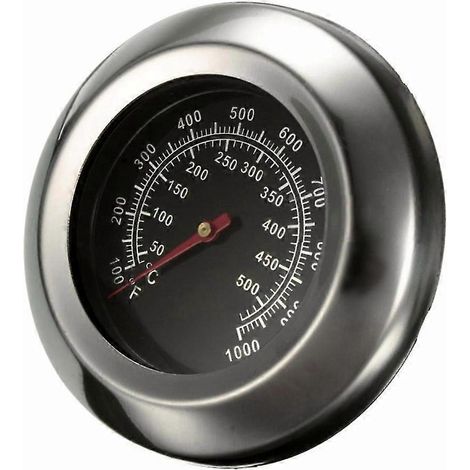 Thermomètre de gril en acier inoxydable 50-500 °C, thermomètre pour barbecue et fumoir, thermomètre pour four (1/5)