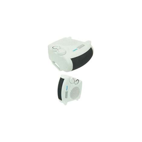 Chauffage par ventilateur avec thermostat réglable à deux positions 2000W avec poignée air chaud 1000W 2000W horizontal vertical