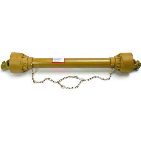 Dema – Cardan 960 - 1320 mm – Compatible tracteurs jusqu'à 33 CV – Arbre 1 3/8' – 6 dents – Tube intérieur triangulaire