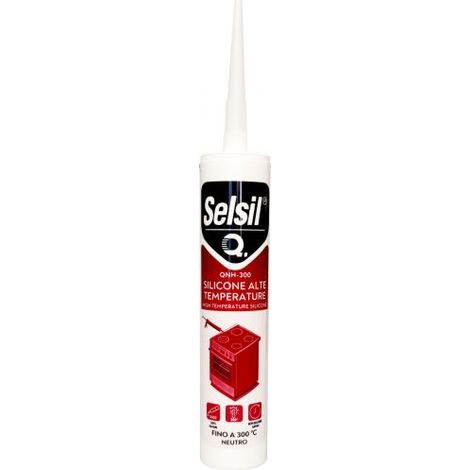 SELSIL SILICONE ALTE TEMPERATURE SHT-300 ROSSO 310 ML