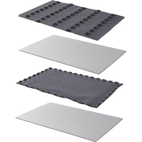Uponor Nubos Set distribuidor/puerta de tetones EPS 30-2 14-16mm 1447x900x48mm, 1016701