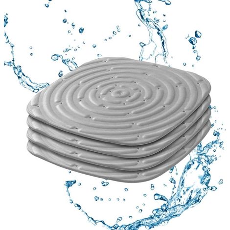 Coussins de nidification lavables pour poules pondeuses 4pcs Coussins de nidification pour poulailler gris (1/5)