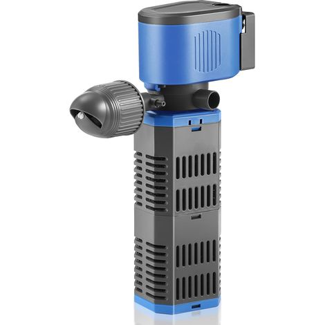 Filtre d'aquarium Interne avec débit, débit d'air réglable, Faible Bruit et Silencieux (23w) (1/5)