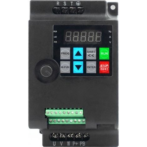 Onduleur vectoriel triphasé 380 V, convertisseur de fréquence (VFD) pour la régulation de vitesse progressive des moteurs (1/5)