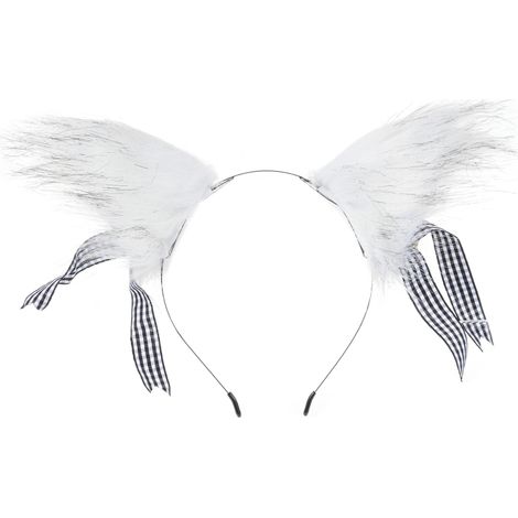 Pinza para el cabello con orejas de zorro, suave y esponjosa, diadema (accesorio para el cabello). (1/5)