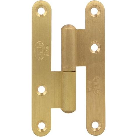 AMIG pernio 405-11 laton.izda. amig , Pernio 405 Acero Latonado Barnizado de la marca Amig. (1/4)