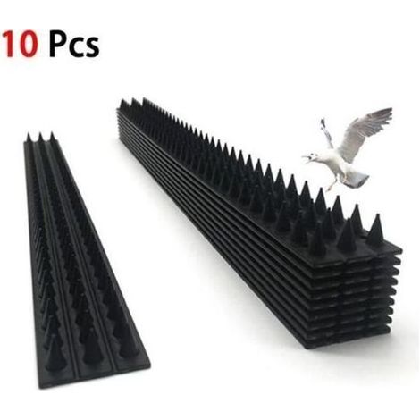 DBBEGK PC26887-Herse Pics Barrière anti Pigeons - Escalade Répulsif Chats 10 Pièces (1/4)