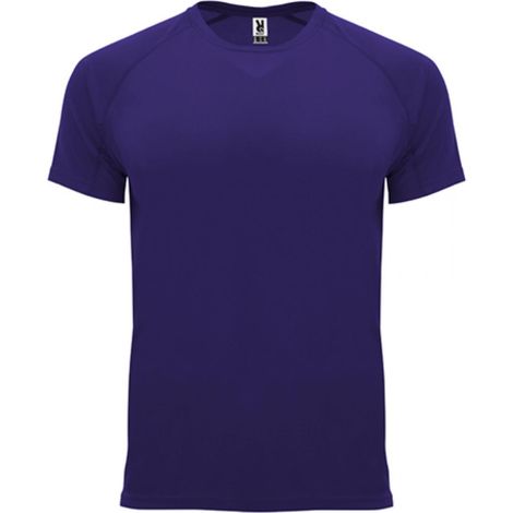 Camiseta técnica de manga ranglán con factor protección UV BAHRAIN ROLY M Morado